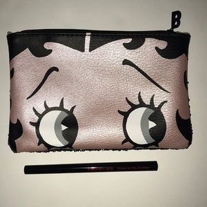 Ipsy Betty Boop Makeup Bag w/eyeliner